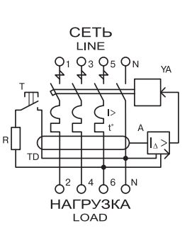 УЗО+АВТ АВДТ34 - С32/4/0,03 ИЭК