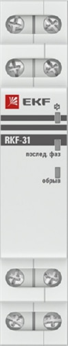 Реле контроля фаз RKF-31 380В EKF