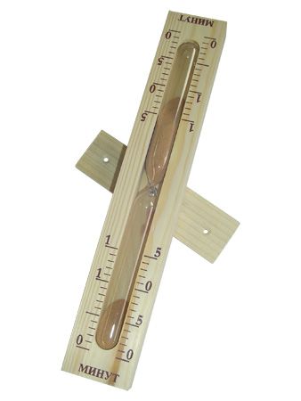 Часы песочные 15мин для бани деревян/оправа ЧПН-1Г XC