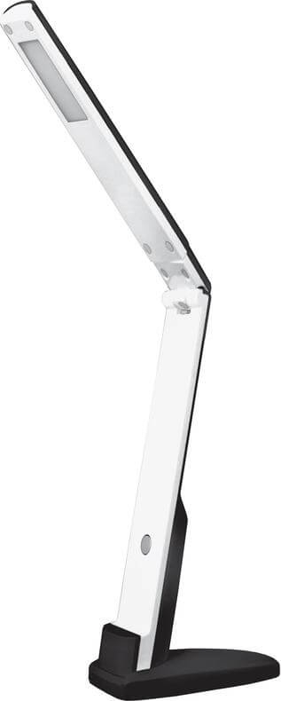 Cветильник настольный, Camelion KD-808  C41 черный & белый  LED(5 Вт, 230В, 400 лм, 4000К)