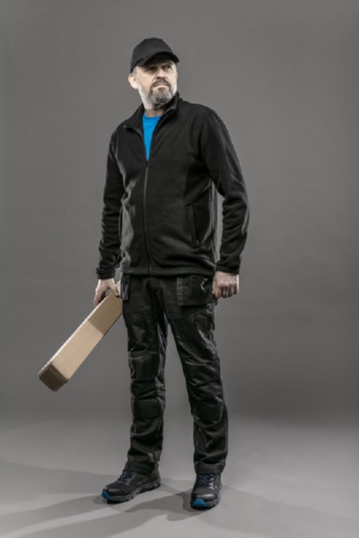 Кепка черная (100% хлопок) HOEGERT