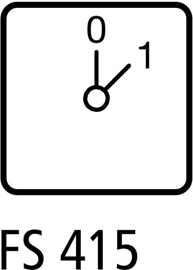 Переключатель щитовой T0-1-15402/E (20А, 0-1)