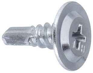 Саморез с прессшайбой со сверлом усиленный Bullit 4,2*32 (100 шт.) (ГОСКРЕП), уп