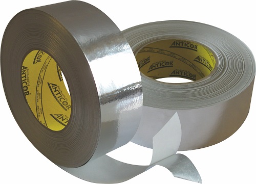 Теплозащитная алюминиевая лента 339HT 50mm*10m (t -20 +155)