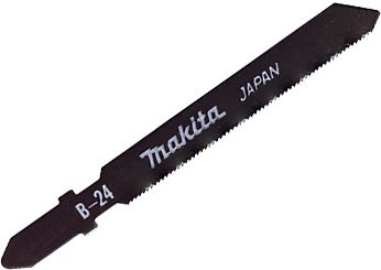 Пилки для лобзика № B24 5шт. Makita (A-85759) для железа,нержавещей стали, цветных металлов и синтет