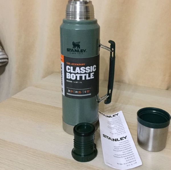 Термос STANLEY Classic 1 L Темно-Зеленый