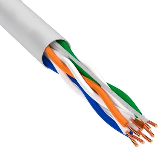 Кабель UTP4 CAT5E 051 INDOOR CU (медь) premium AWSPRODUCTS
