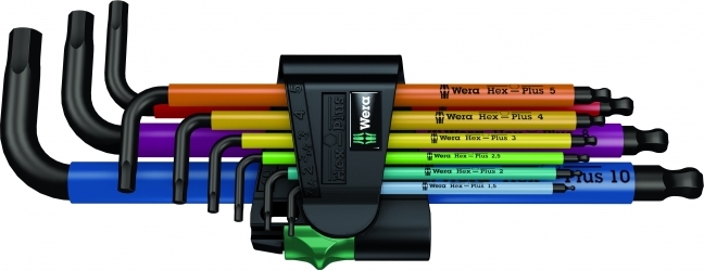 Набор BlackLaser Г-образных ключей 950 SPKL/9 SM N Multicolour