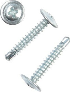 Саморез с прессшайбой со сверлом 4,2*19 (15 шт.) (Стройбат)