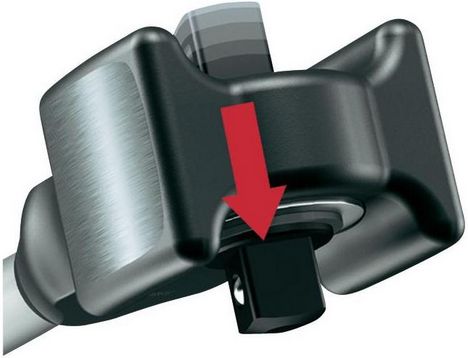 Трещотка KOLOSS 8002 C 1/2"x341мм с функцией молотка