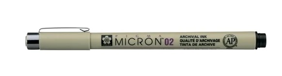 Ручка Pigma Micron 0,30 мм черная SAKURA
