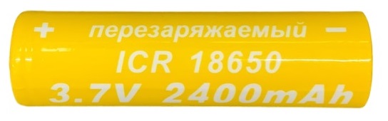 Аккумулятор 18650 3,7V 2400mA LivePower LTP-11 МРМ 2-100