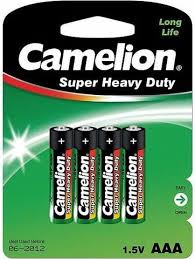 Элемент питания Camelion   R03 BL-4 1.5В
