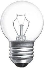 Лампа прозр.  25W E-27  220-230V (Лисма) (100шт.)