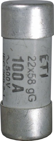 Предохранитель плавкий CH22x58 gG 100A/500V