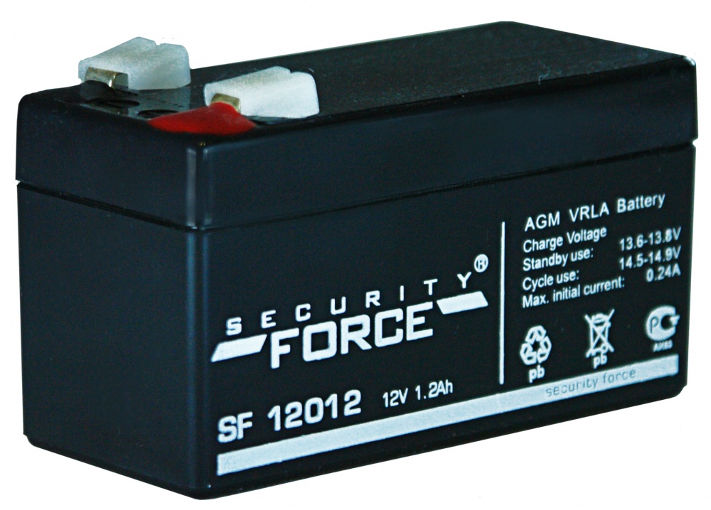 Аккумуляторная батарея SF SF-12012 (12В 1,2Ач) (1уп-5шт)