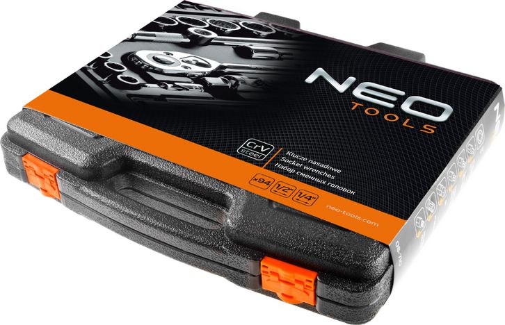 Набор торцевых головок 1/2",1/4", 94шт.   (NEO)