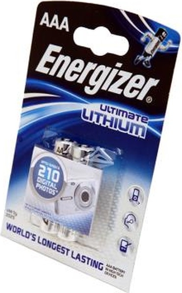 Эл-т питания, Energizer FR 03 Ultim Lithium BL-2 (Элемент питания,1,5V)