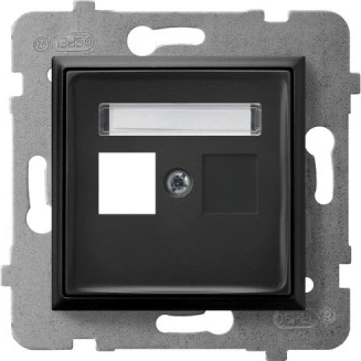 Корпус розетки компьютерной  одинарной, без рамки GPK-1U/p/33 (2140)