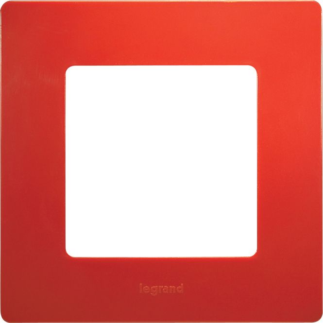 Рамка 1-я, Красный, ETIKA (672531) LEGRAND