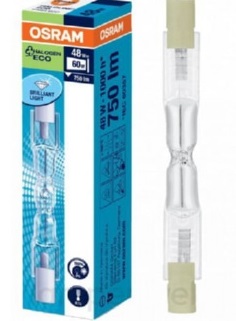 Лампа HALOLINE 64684 ECO 48W 230V R7S 78 mm Osram (20 шт)