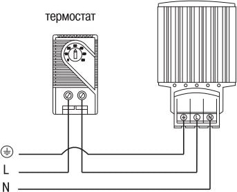 Обогреватель на DIN-рейку 60Вт IP20 IEK