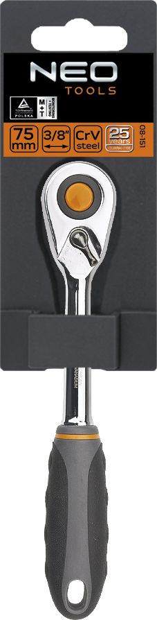 Ключ трещоточный 1/4" NEO