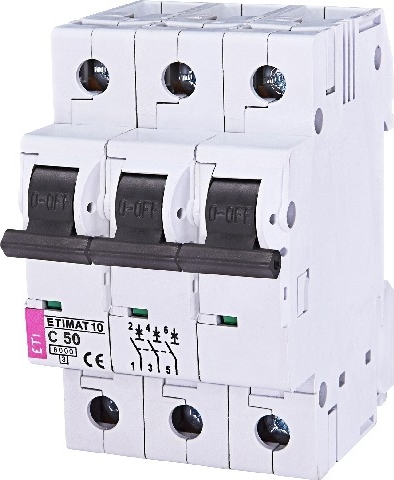 Автомат ETIMAT10 3P 6KA C 50 A E