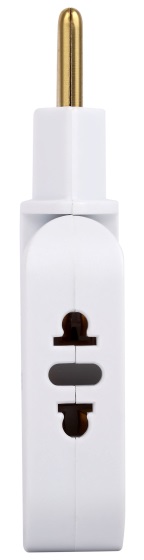 Разветвитель поворотный 2 гн.+2USB SPF-2-FL-USB 10А белый ЭРА