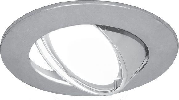 Светильник Gauss Metal CA006 Круг. Хром, Gu5.3 1/100