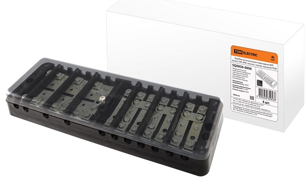 Испытательная коробка переходная ИКП  с прозр. Кр. TDM