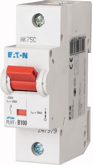 Автомат PLHT-D100/1 (D) 100A, 1-pol