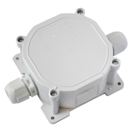 Коробка монтажная для открытой проводки (2 ввода) IP67, КМ-253