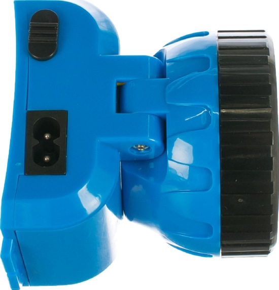 Фонарь Camelion LED5361 (налобный аккум 220В, голубой, 12LED, 2 режима, SLA, пластик, бокс)