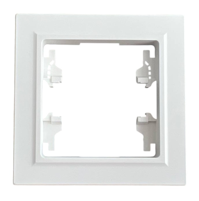 Рамка 1-я белая U1A-028 SoftTouch "Uno" AWSproducts