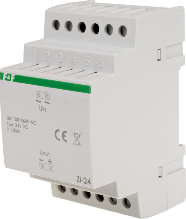 Блок питания  ZI-24  (24V,DC, 1,25A)