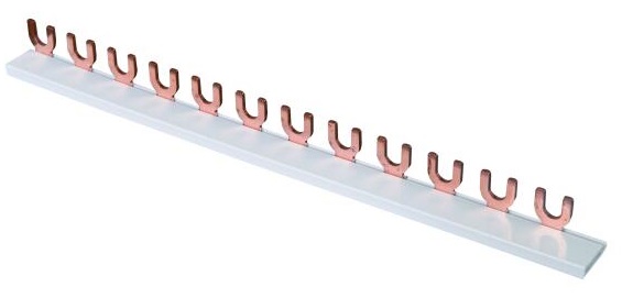 Шина соединительная типа FORK (12 вилка) 3Р 63А 22 см