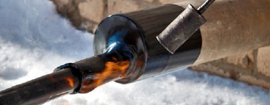 Трубка термоусаживаемая не поддерживающая горение, с клеевым слоем, длиной 1,0 м ТТкНГ-7,9/2,65 TDM