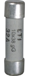 Предохранитель плавкий CH10x38 gG 1A/500V