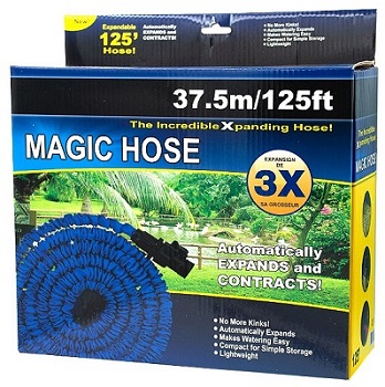 Шланг садовый 3X с увеличением размера 37.5 м MAGIC HOSE 1-30