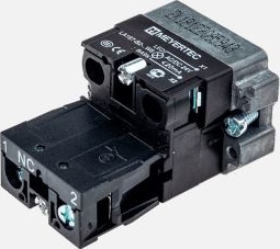 Основание с модулем подсветки, 1NC блок-контакт, красный 220V AC/DC MTB2-BW634