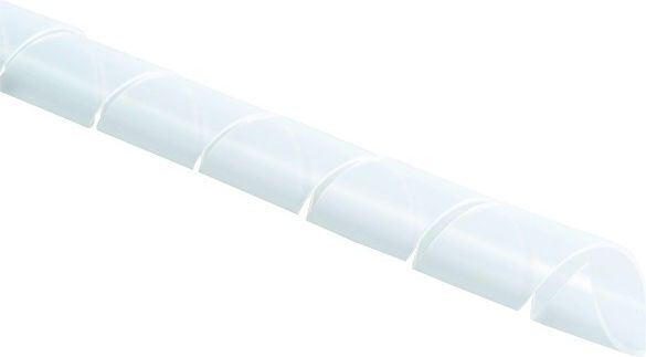 Спираль монтажная 19-15 белая (10м) (IEK), уп