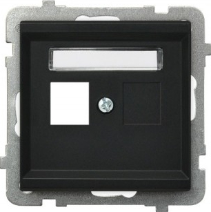 Корпус розетки одинарной GPK-1R/p/33