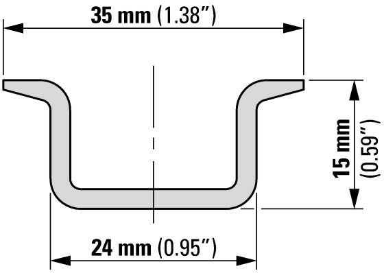 Дин-рейка TS35x15 (2 метра)