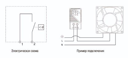 Термостат NWS-TH/ESB/SK