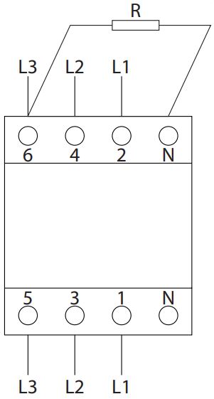 УЗО EFI6-P4 AC 25/0.03