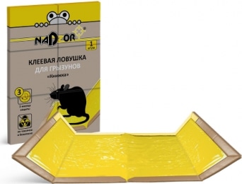 Клеевая ловушка для грызунов «Книжка» Nadzor Клеевая ловушка для грызунов «Книжка» Nadzor