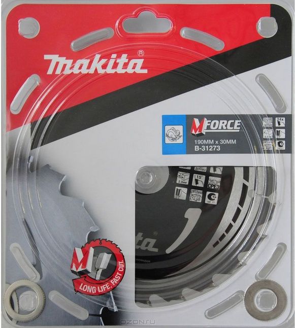 Пильный диск 190х30х2,0х24Т(B-31273) Makita