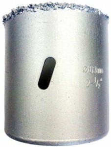 Коронка c вольфрамовым напылением, по кирпичу и керамике 63мм Makita (D-51219)