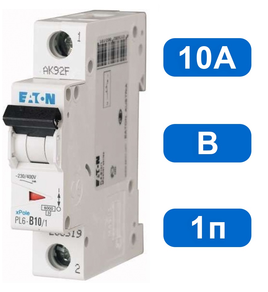 Автомат PL6-B10/1